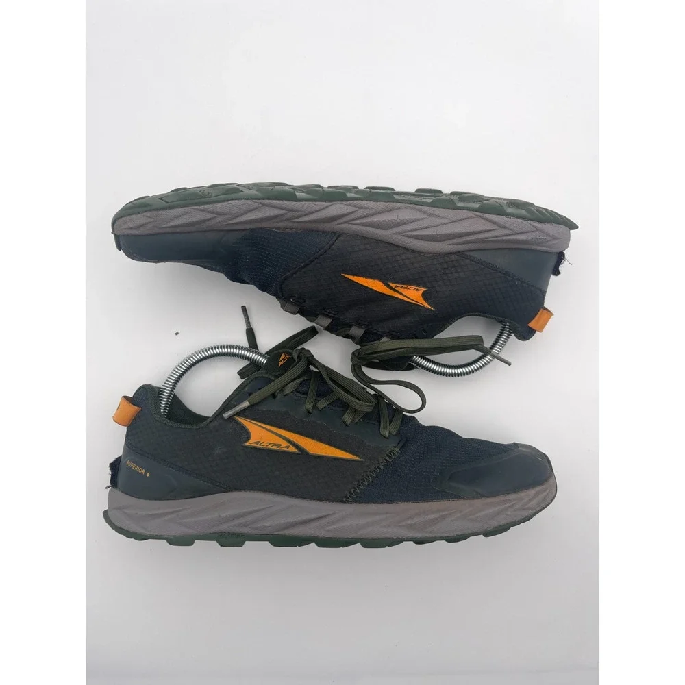 Altra Superior 6 Mens Gray Trail Running Training Shoes US 8 AL0A82CB000